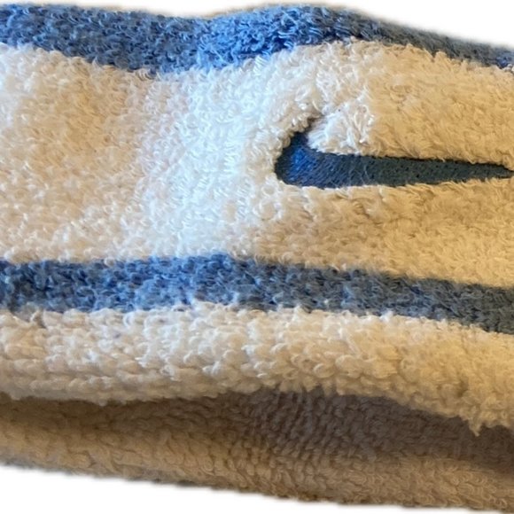 Nike Air Force 1 wristband/sweatband white carolina blue set of 2 - Picture 3 of 5